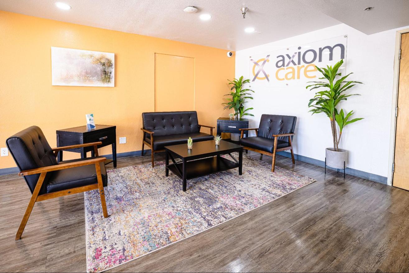 Front lobby at Axiom Care detox facility